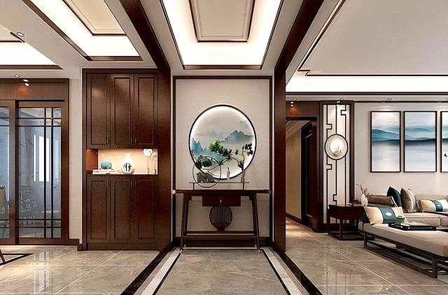 看完汕头夫妻的新中式风格后，羡慕极了！进去第一眼就把我迷住了 - 家居知识