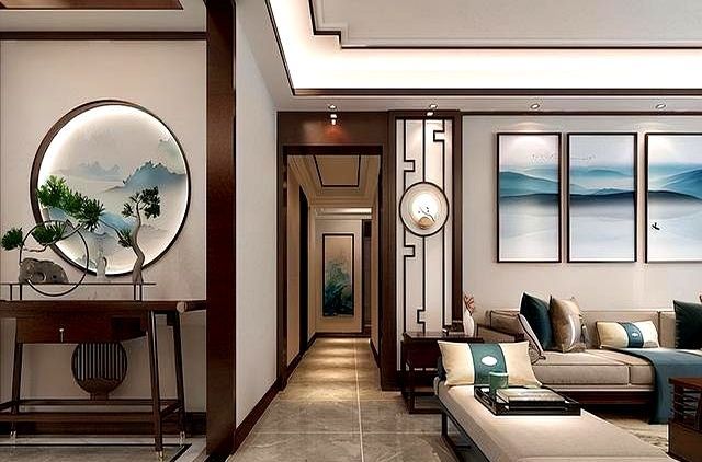 看完汕头夫妻的新中式风格后，羡慕极了！进去第一眼就把我迷住了 - 家居知识