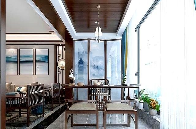 看完汕头夫妻的新中式风格后，羡慕极了！进去第一眼就把我迷住了 - 家居知识