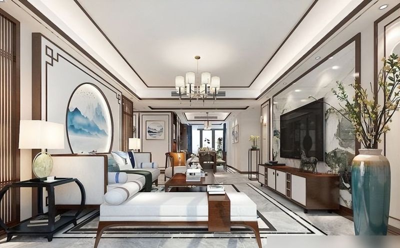 90后夫妻的中式风新家，全屋到处都是亮点，让人看后很喜欢，羡慕 - 家居知识