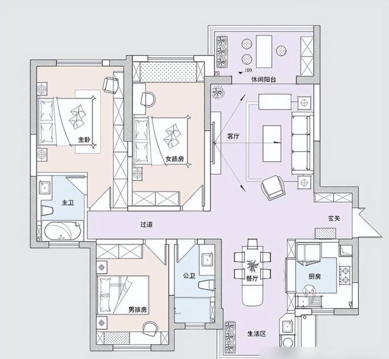 90后夫妻的中式风新家，全屋到处都是亮点，让人看后很喜欢，羡慕 - 家居知识