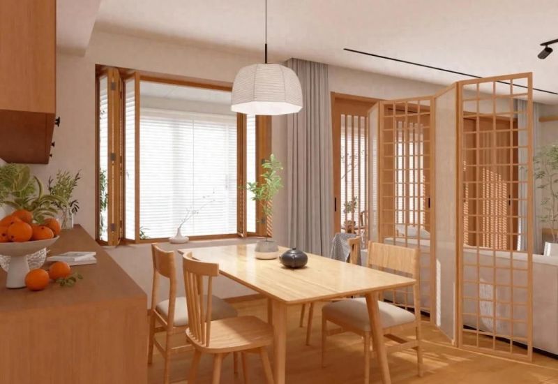 静谧木纹肌理，一眼沦陷的现代日式风家居美学