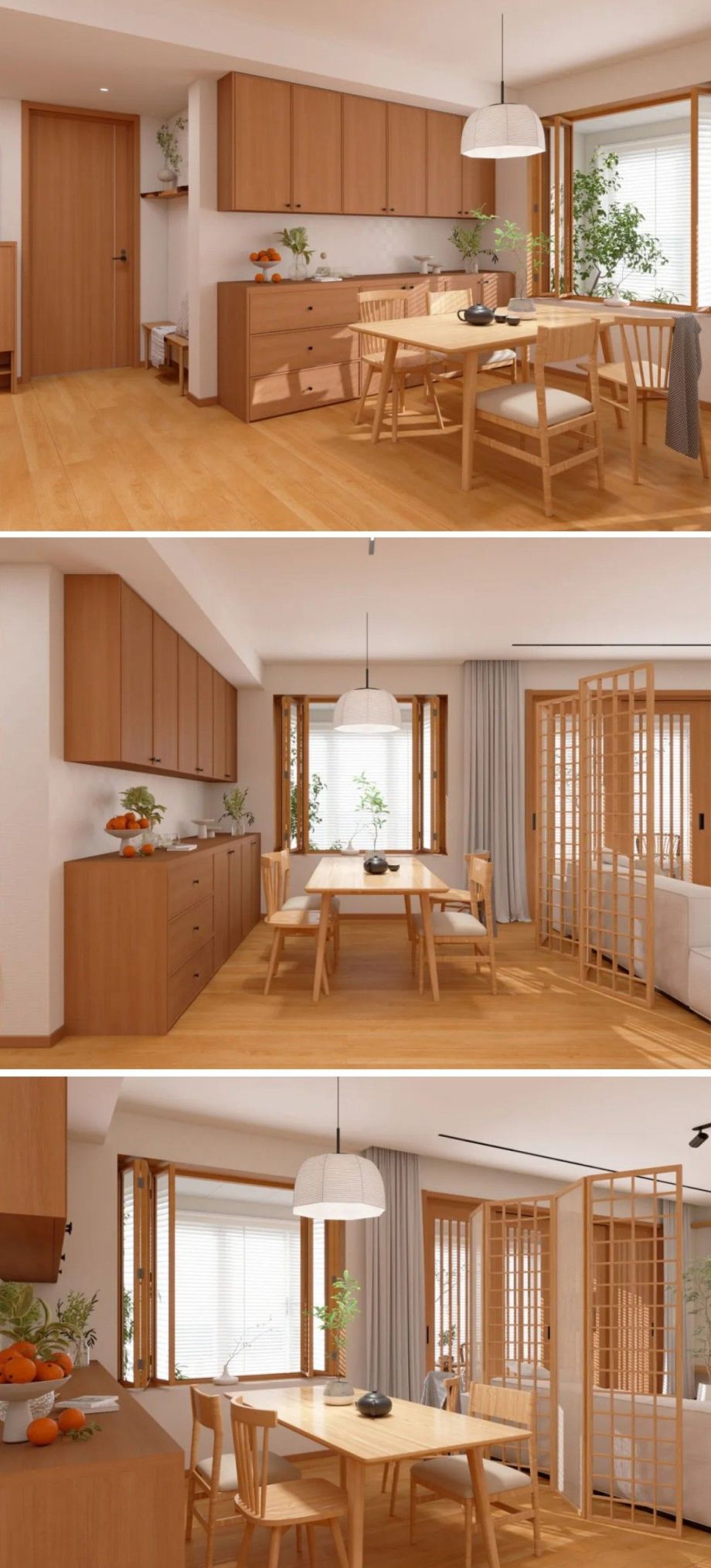 一眼便沦陷的现代日式风，这静谧的木纹肌理感，好舒适！ - 家居知识