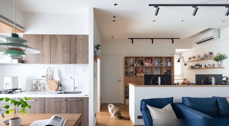 年轻夫妻改造66㎡日式风，全屋收纳翻倍、原地扩容，网友狂赞实用 - 家居知识