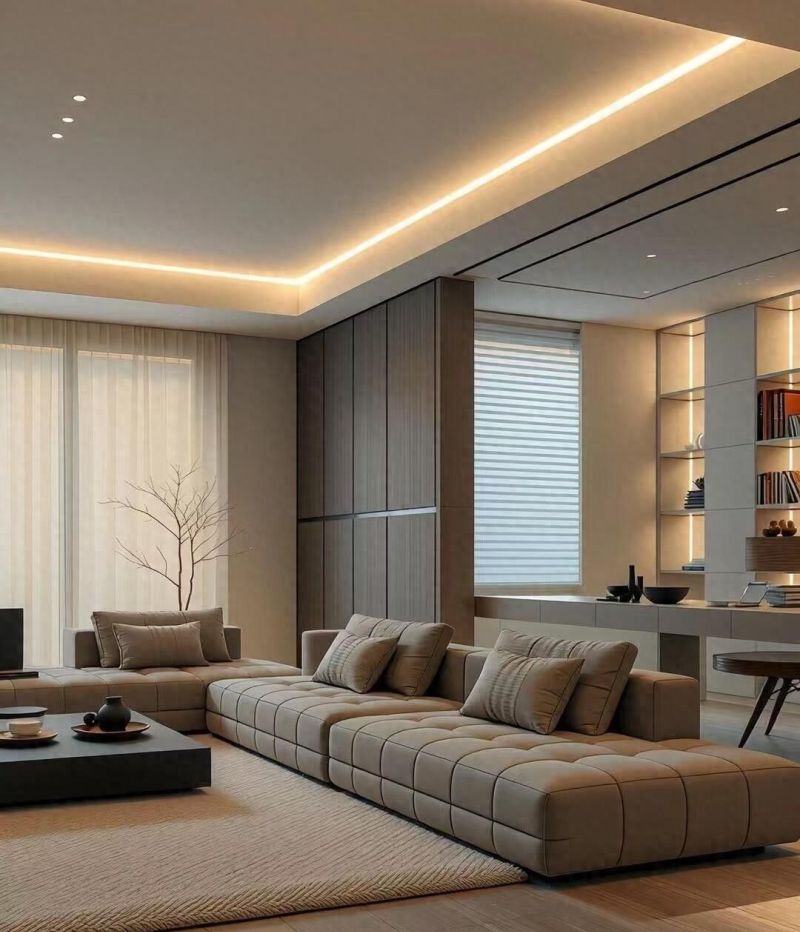 现代风装修太迷人？一进门就不想走，入住需谨慎！