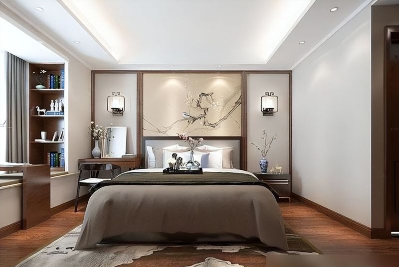 女老师的新房装修，新中式风太韵味，客厅不仅装了电视机还有投影 - 家居知识