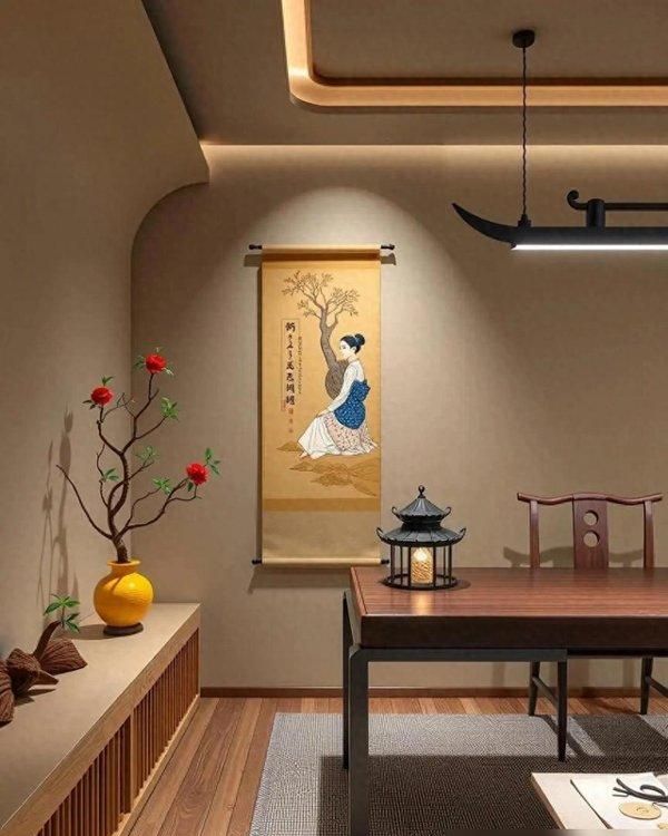 新中式真的太会装了！茶室都被装成了风景线 - 家居知识