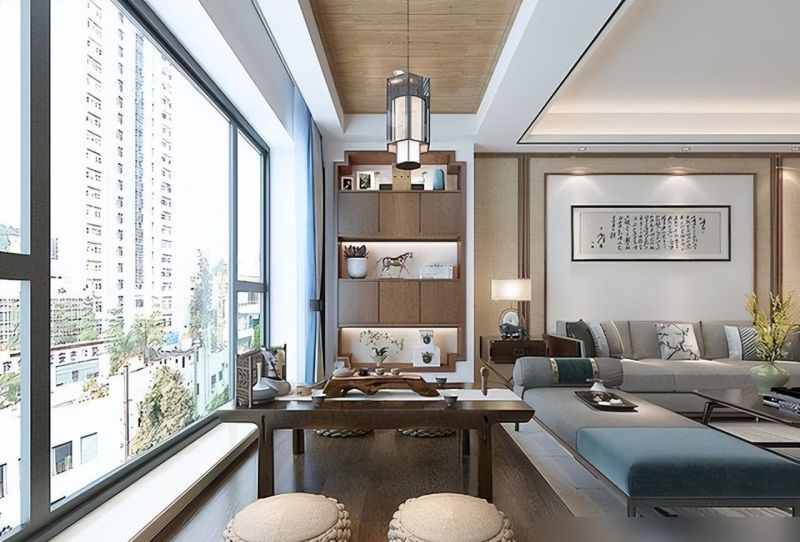 武汉夫妻新中式风装修，全屋充满了文化艺术气息，真的很有品味 - 家居知识