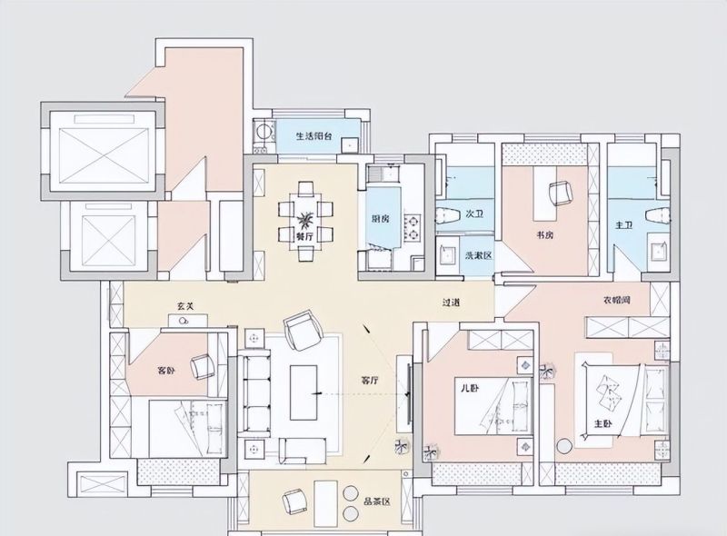 武汉夫妻新中式风装修，全屋充满了文化艺术气息，真的很有品味 - 家居知识