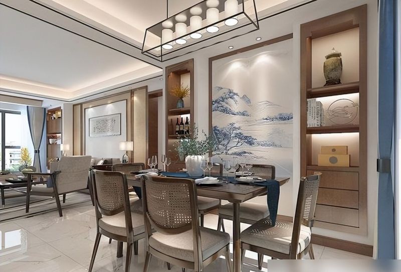 武汉夫妻新中式风装修，全屋充满了文化艺术气息，真的很有品味 - 家居知识