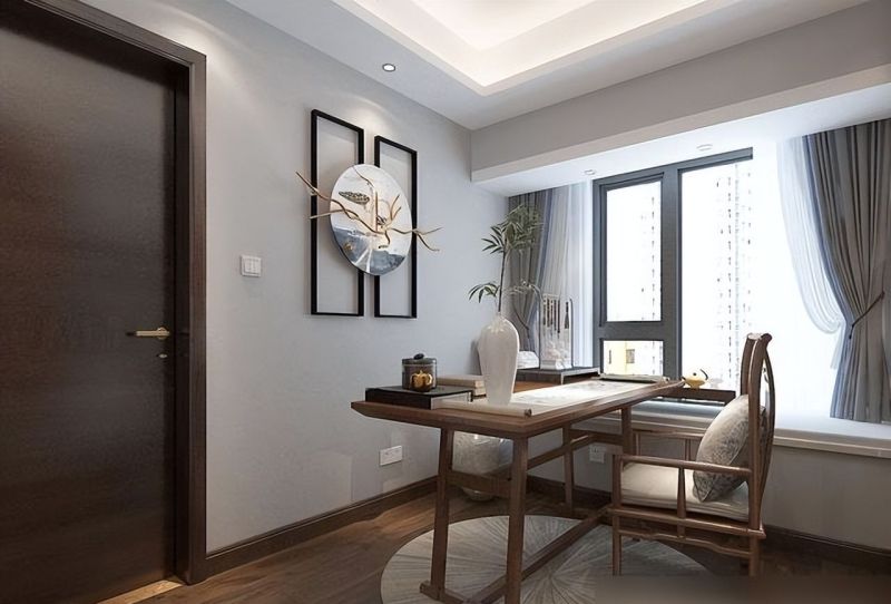 武汉夫妻新中式风装修，全屋充满了文化艺术气息，真的很有品味 - 家居知识