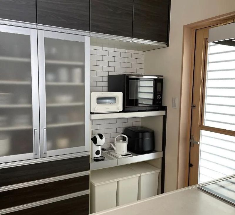 超喜欢日式布局里，这种干脆利落的厨房 - 家居知识