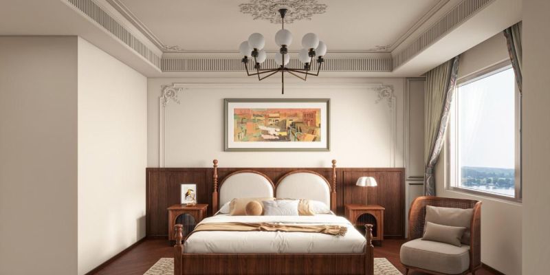 梦天杯案例赏析丨150m²法式慵懒撞上中古质感，CP感直接拉满 - 家居知识