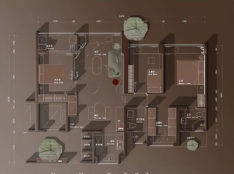 温州三口之家的新房火了，精装房改造现代侘寂风，让邻居争相模仿 - 家居知识