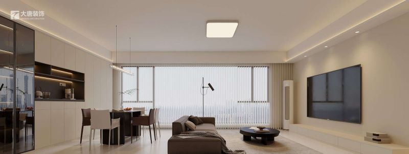 株洲装修设计：150㎡现代风格装修，纯色的空间永看不腻！ - 家居知识