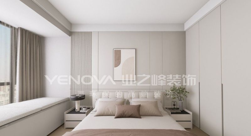 唐山湖岸缇香130平方米现代简约风格装修效果案例|业之峰装饰 - 家居知识