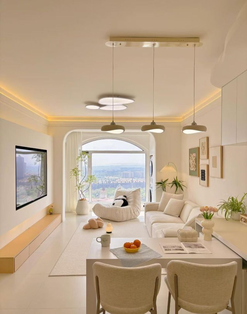 奶油风家装：柔暖梦境，晕染生活的诗意与惬意 - 家居知识