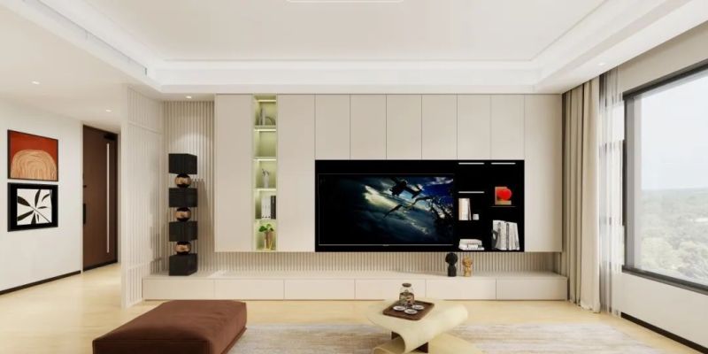 骊住现代奶油风全屋案例，时尚又细腻，揉开你的心扉 - 家居知识