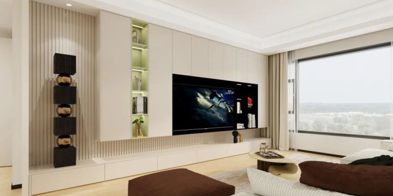 骊住现代奶油风全屋案例，时尚又细腻，揉开你的心扉 - 家居知识