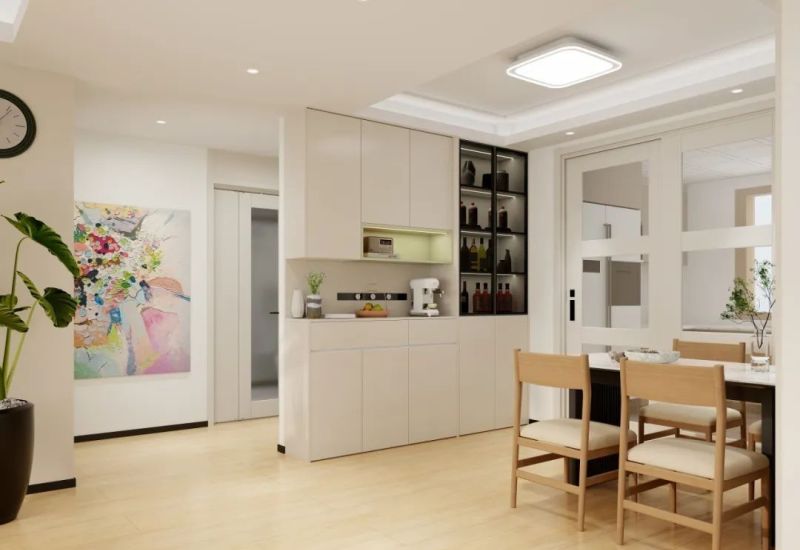 骊住现代奶油风全屋案例，时尚又细腻，揉开你的心扉 - 家居知识