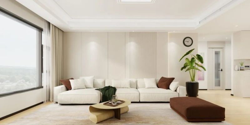 骊住现代奶油风全屋案例，时尚又细腻，揉开你的心扉 - 家居知识