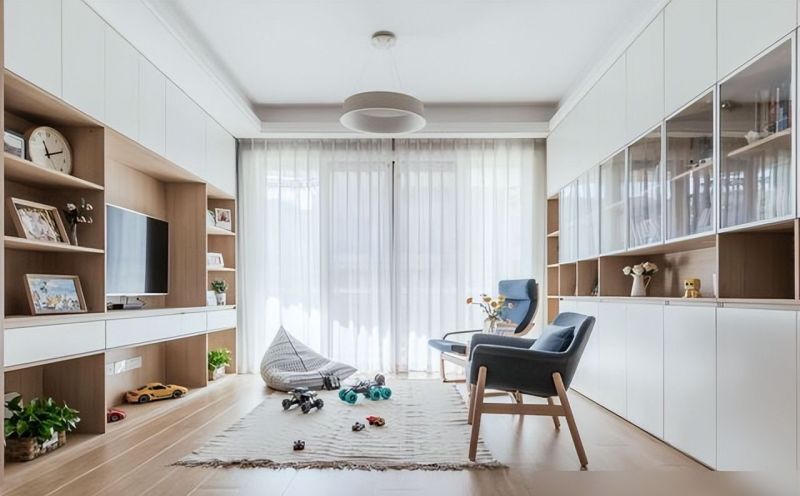 看完她家，我承认越简单的装修越好看，原木配奶油白，温馨又明亮 - 家居知识