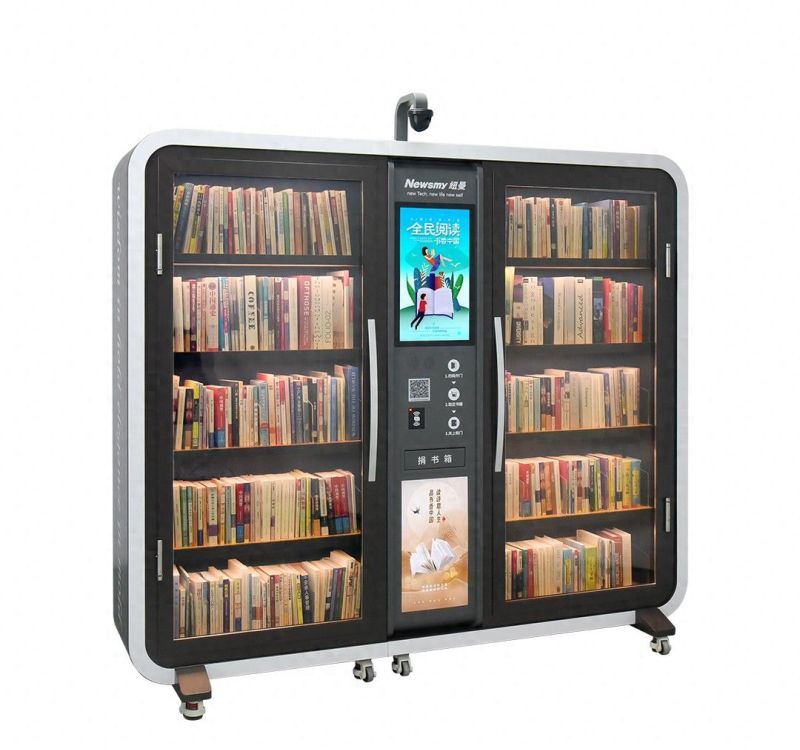 智能书柜企业首选，小纽智慧阅读系统打造数字化书香职场