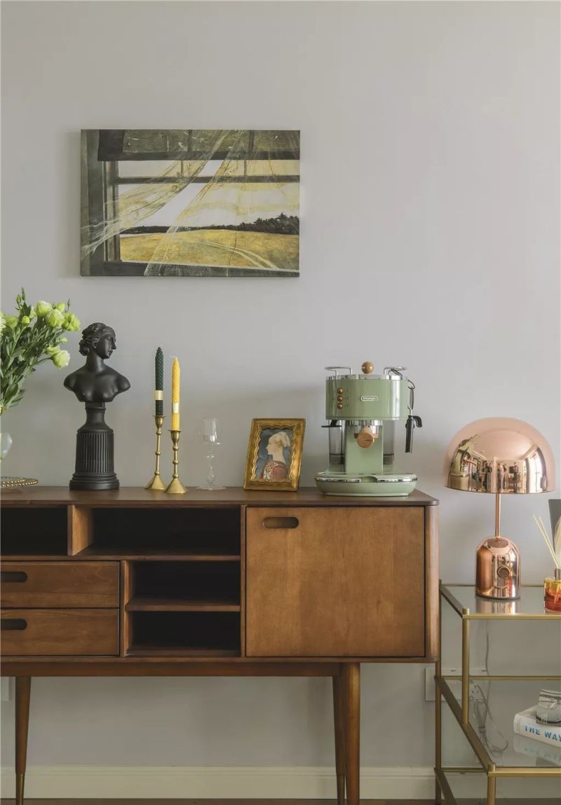 北欧风 + 复古元素混搭案例：清新撞怀旧，打造自由舒适的艺术之家 - 家居知识