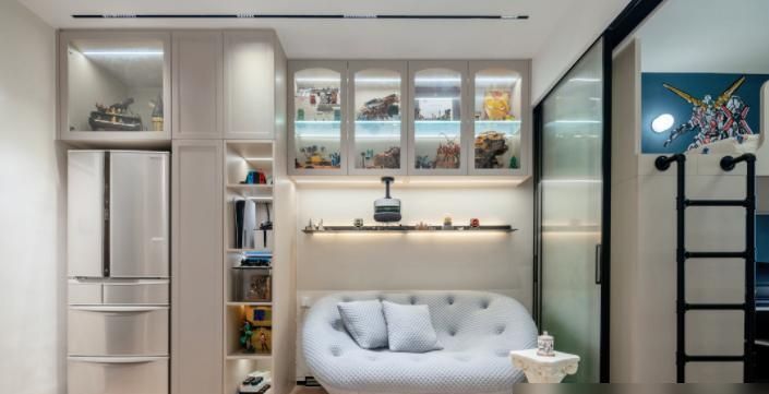 成都90后夫妻买下40㎡二手房，混搭风装修，父母看后以为走错门了 - 家居知识