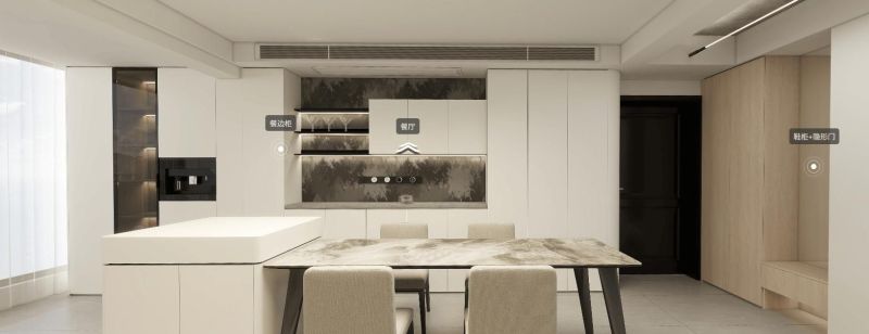 全屋定制超实用的餐边柜设计，大家都在学！ - 家居知识