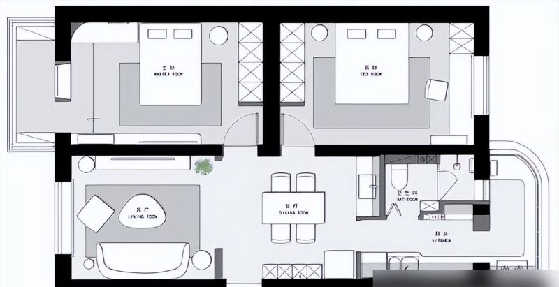 再一次为简约风的家感到心动，高级舒适的质感，真的温暖又治愈 - 家居知识