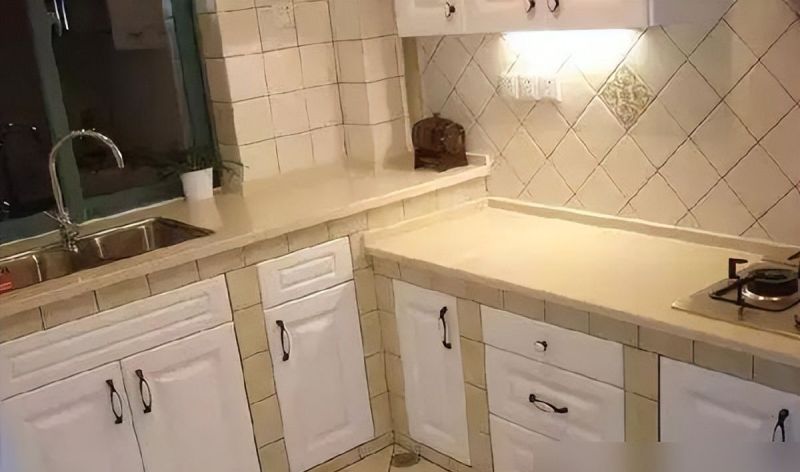 老婆做月子都不敢砍骨头，定制橱柜不如3000元砖砌橱柜！ - 家居知识