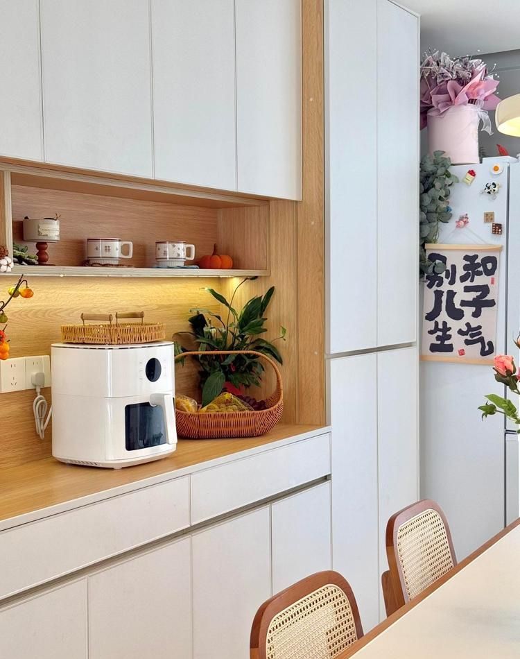 神仙木工打的餐边柜，真的好绝啊，快来抄作业！ - 家居知识