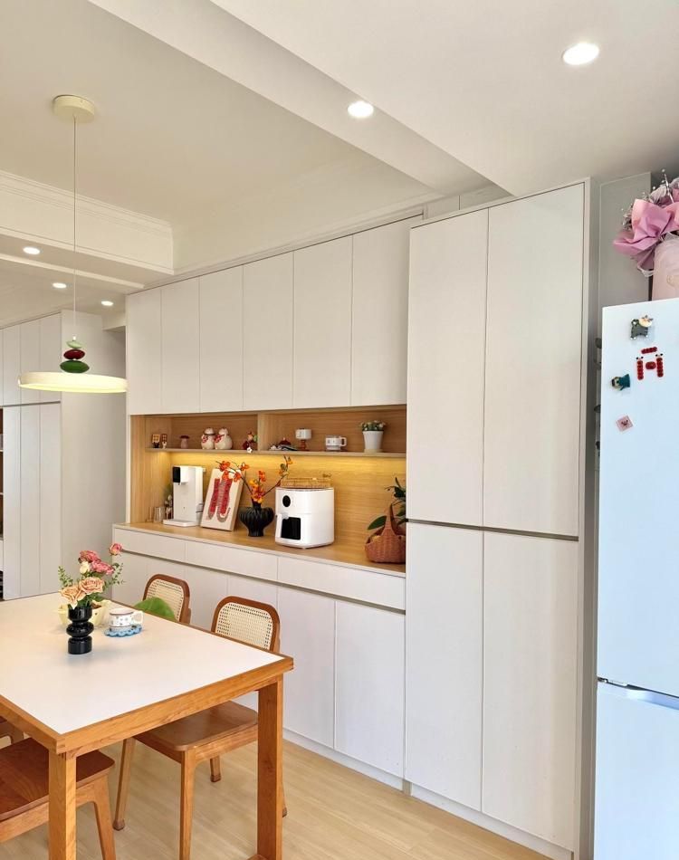 神仙木工打的餐边柜，真的好绝啊，快来抄作业！ - 家居知识