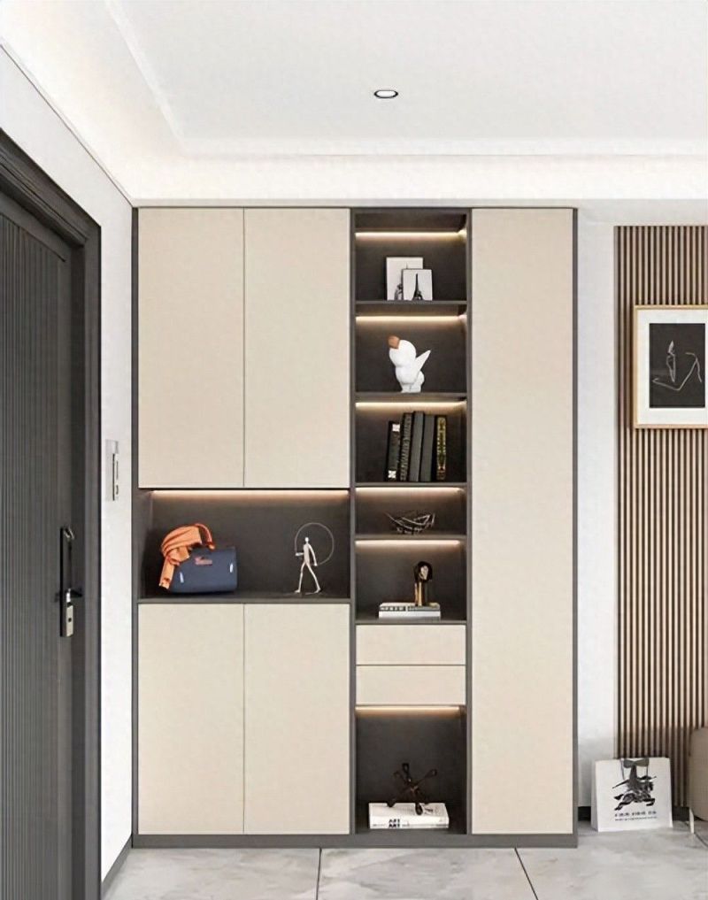 入户玄关柜这样设计温馨又实用！ - 家居知识