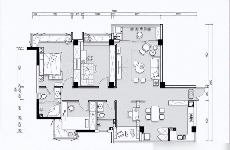 135㎡轻奢现代风，简约而有质感，在亲戚面前赚足了面子！ - 家居知识