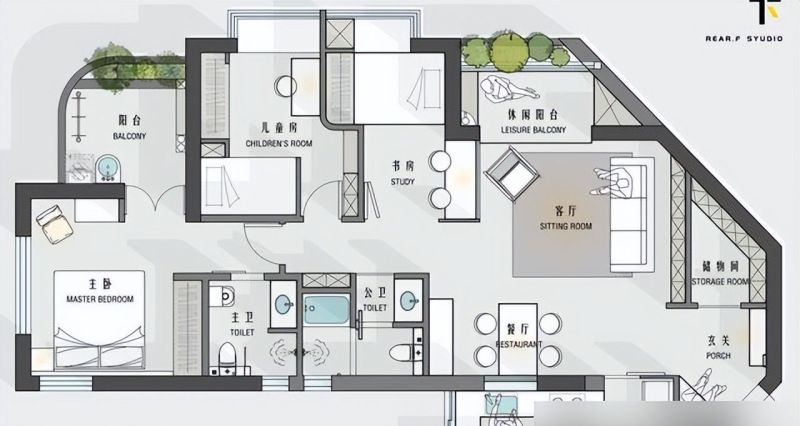 这是我见过最佛系的装修：115㎡，全屋原木风，再过10年也不过时 - 家居知识