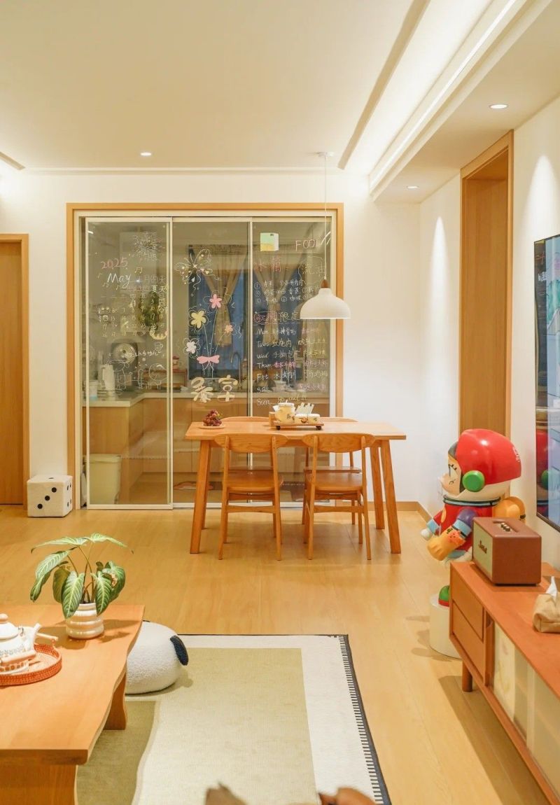 听劝！小户型就照抄这原木风，好看又温馨 - 家居知识