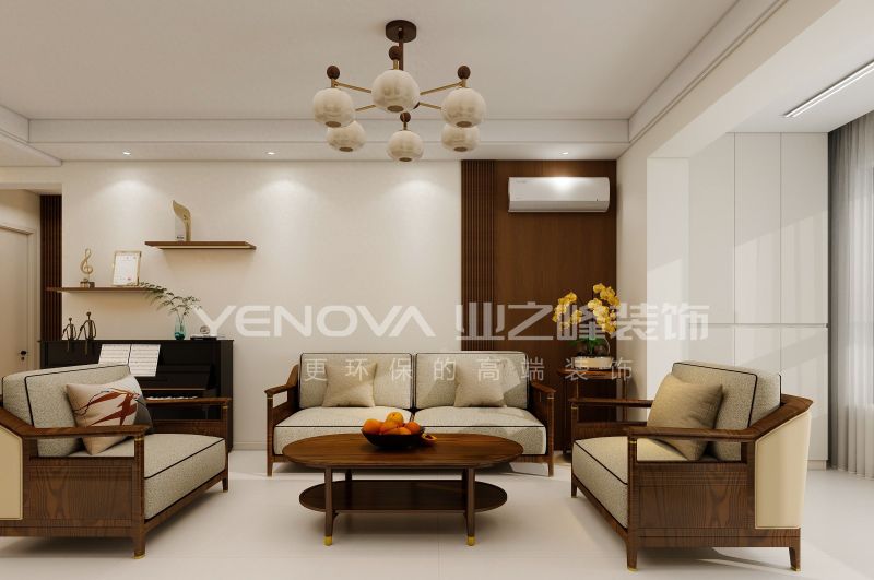 150㎡新中式风雅居 | 唐山凤凰世嘉装修案例赏析