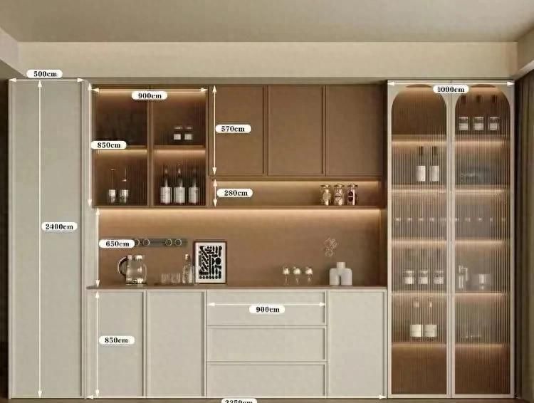 餐边柜设计攻略，打造实用又美观的家居收纳空间