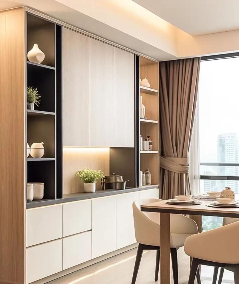 餐边柜是家里经常使用的定制柜，来看看怎么设计更合理吧 - 家居知识
