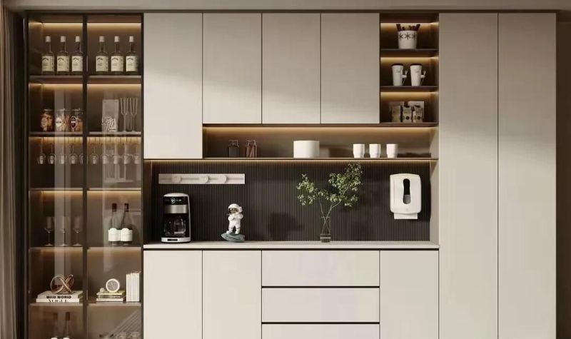 餐边柜是家里经常使用的定制柜，来看看怎么设计更合理吧 - 家居知识