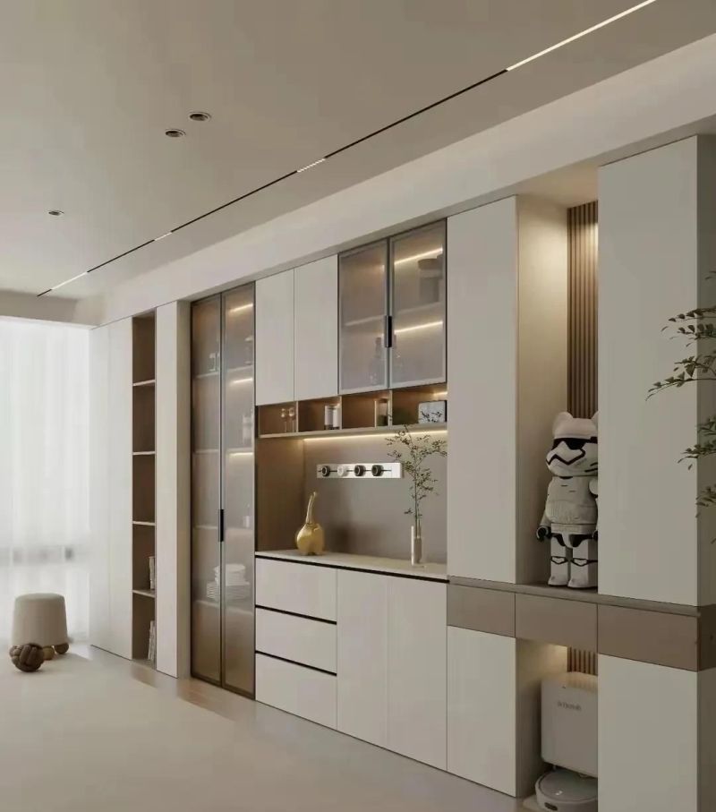 餐边柜是家里经常使用的定制柜，来看看怎么设计更合理吧 - 家居知识