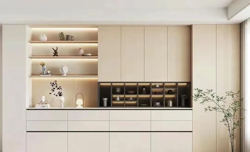 餐边柜是家里经常使用的定制柜，来看看怎么设计更合理吧 - 家居知识