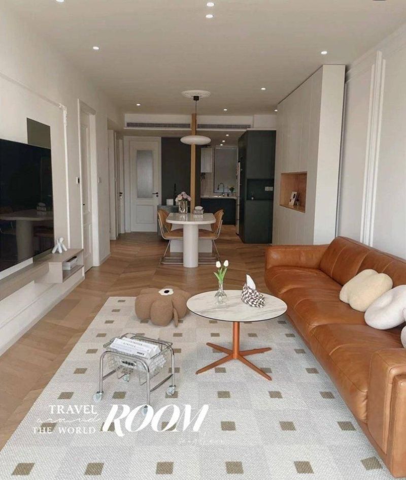 女主114㎡打造奶油法式风，那叫一个高级，网友：梦中情家 - 家居知识