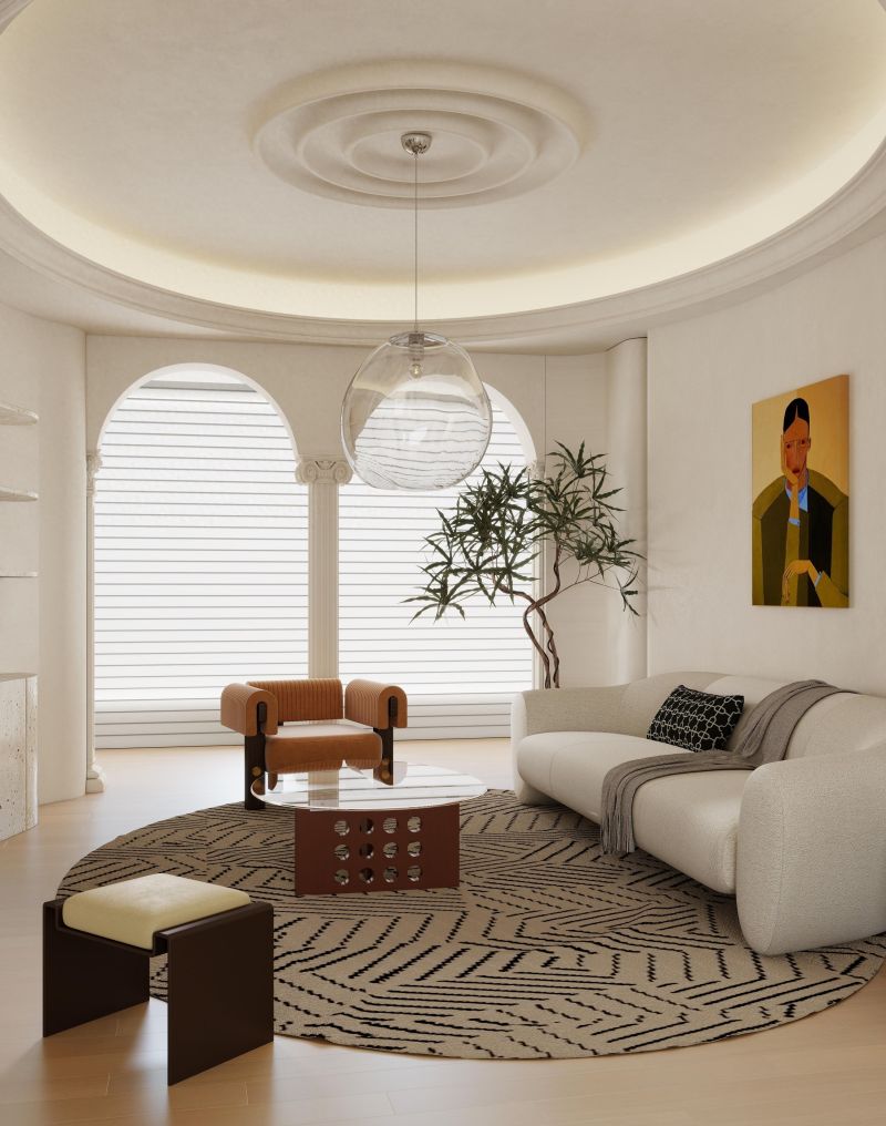 侘寂与现代的灵魂共振踏入这个空间，像误闯进一座流动的艺术展馆 - 家居知识