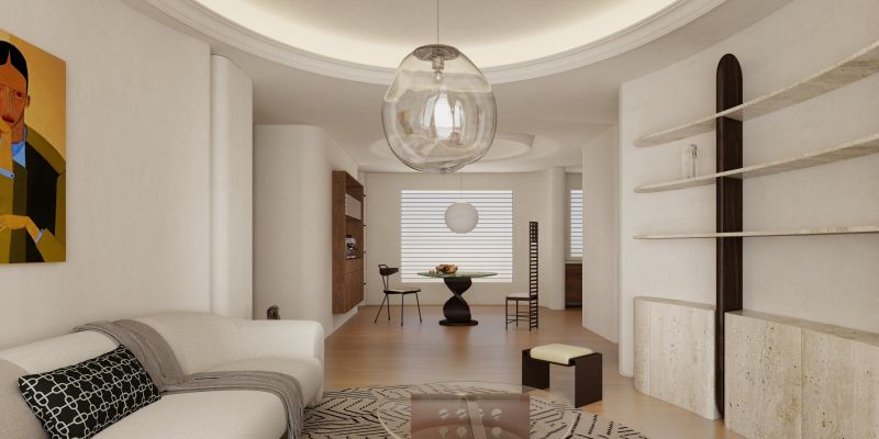 侘寂与现代的灵魂共振踏入这个空间，像误闯进一座流动的艺术展馆 - 家居知识