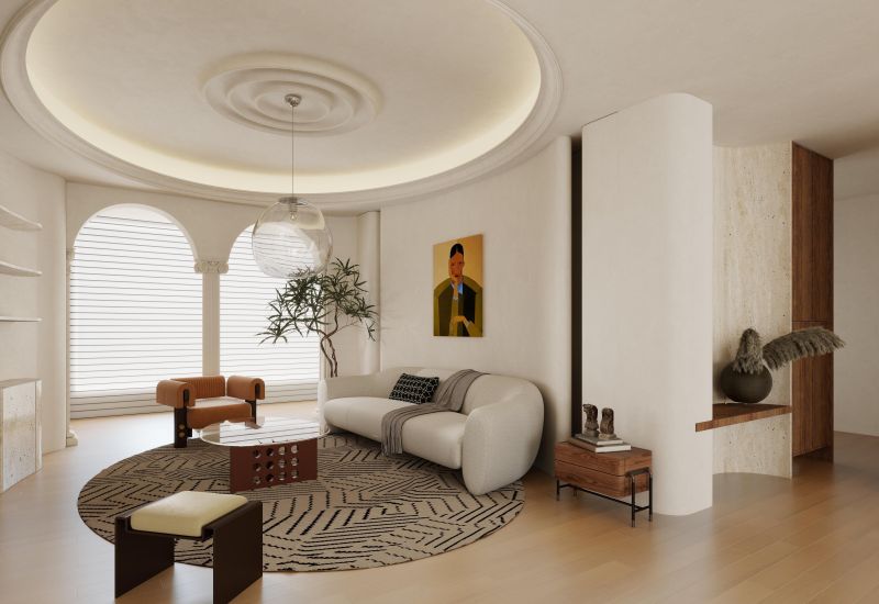 侘寂与现代的灵魂共振踏入这个空间，像误闯进一座流动的艺术展馆 - 家居知识