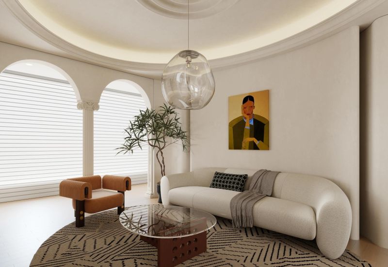 侘寂与现代的灵魂共振踏入这个空间，像误闯进一座流动的艺术展馆 - 家居知识