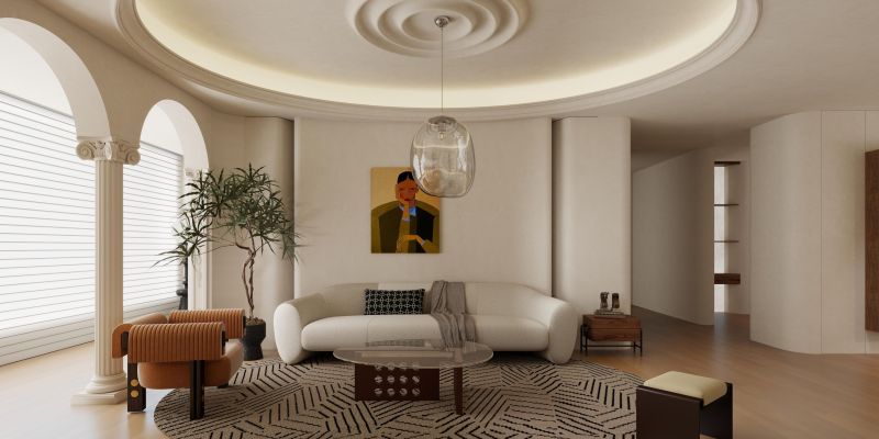 侘寂与现代的灵魂共振踏入这个空间，像误闯进一座流动的艺术展馆 - 家居知识